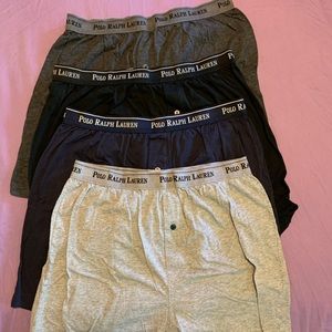Men’s Polo Ralph Lauren 100% Cotton Boxers 4 Pair